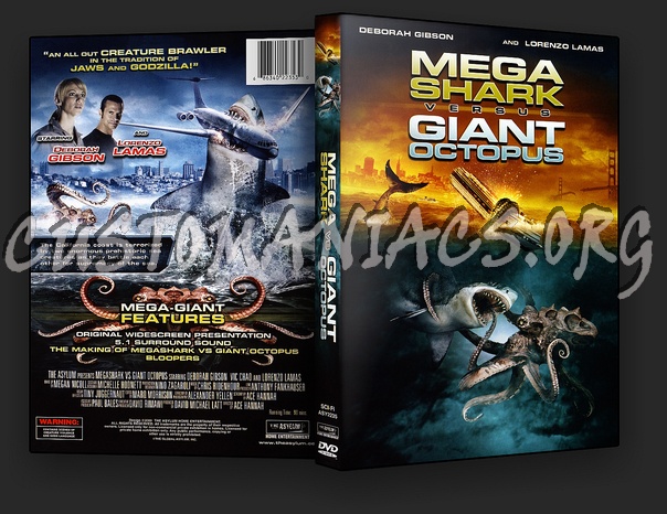 Mega Shark vs Giant Octopus dvd cover