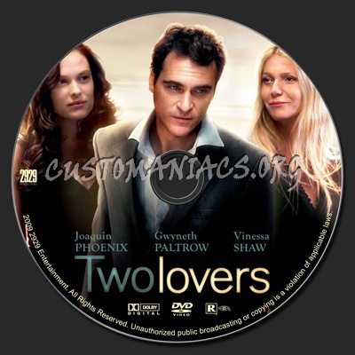 Two Lovers dvd label