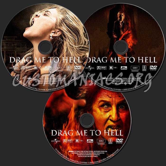 Drag Me To Hell dvd label