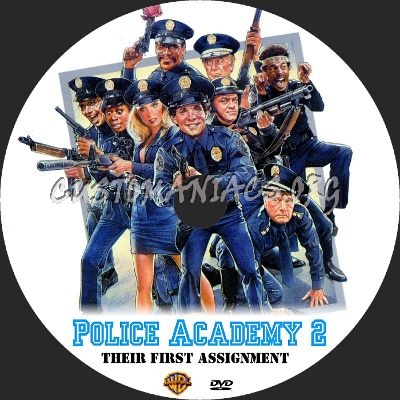 Police Academy 2: Their First Assignment dvd label