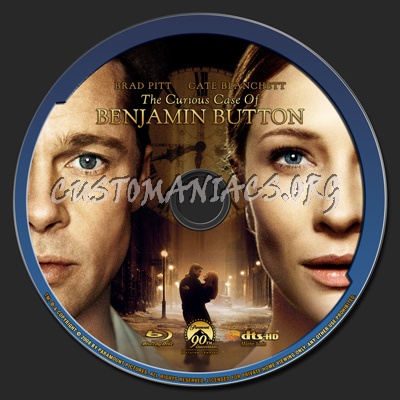 The Curious Case of Benjamin Button blu-ray label