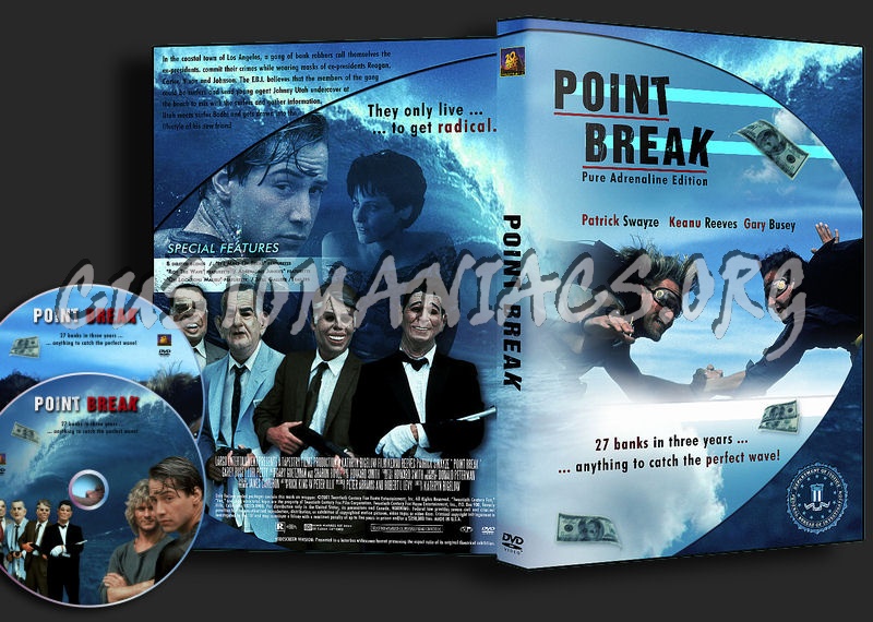 Point Break dvd cover