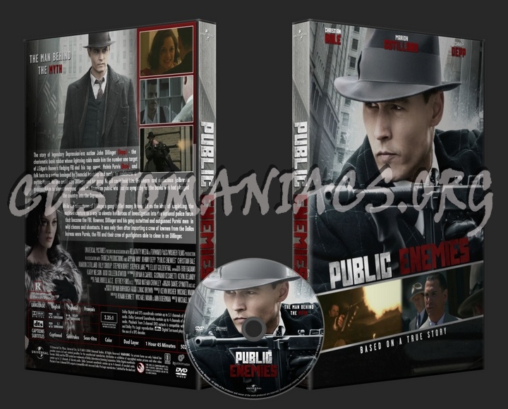 Public Enemies dvd cover