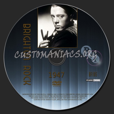 Brighton Rock - The BFI Collection dvd label