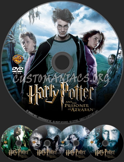 Harry Potter and the Prisoner of Azkaban dvd label