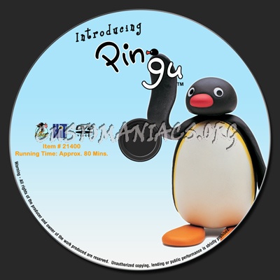 Introducing Pingu dvd label