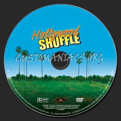 Hollywood Shuffle dvd label