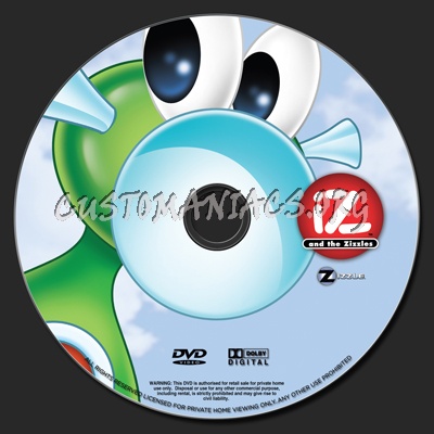 Iz and The Zizzles dvd label