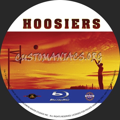 Hoosiers blu-ray label