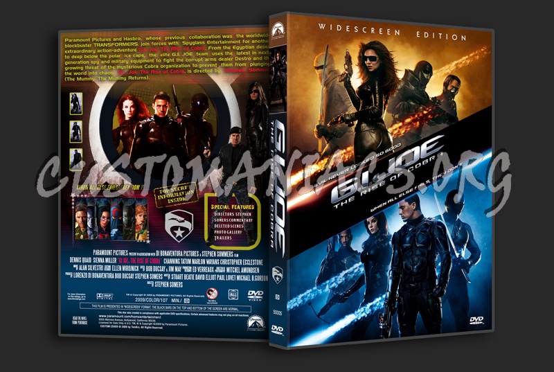 G.I.Joe The Rise of Cobra dvd cover