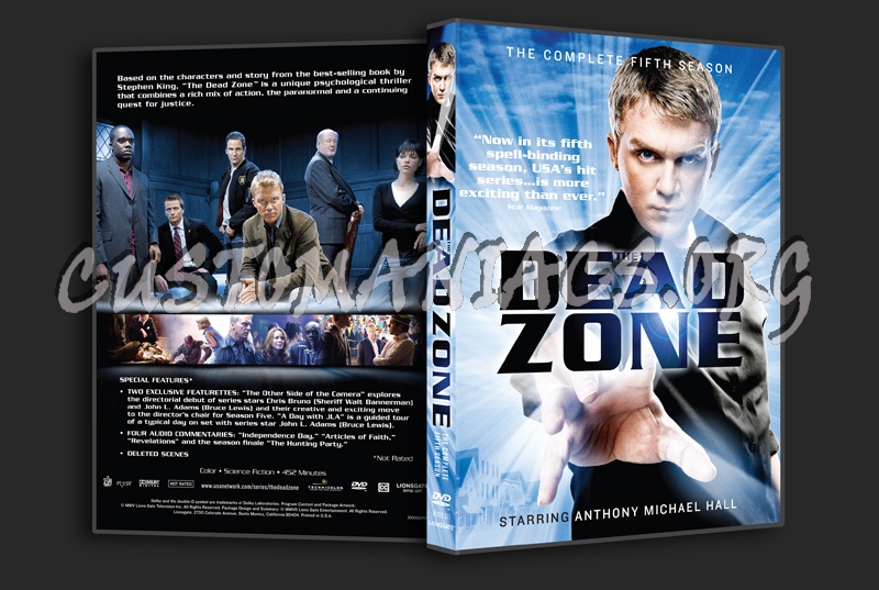 The Dead Zone Season 5 dvd cover