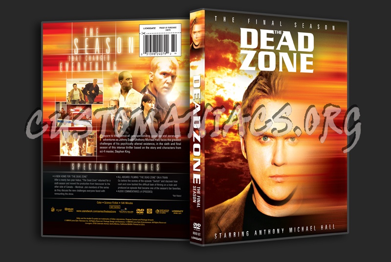 The Dead Zone season 6 dvd cover