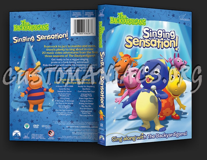 Backyardigans: Singing Sensations dvd cover