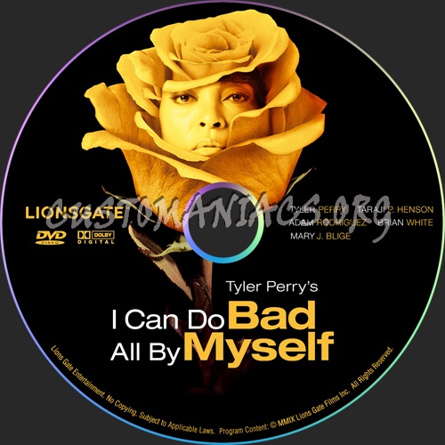 I Can Do Bad All By Myself dvd label