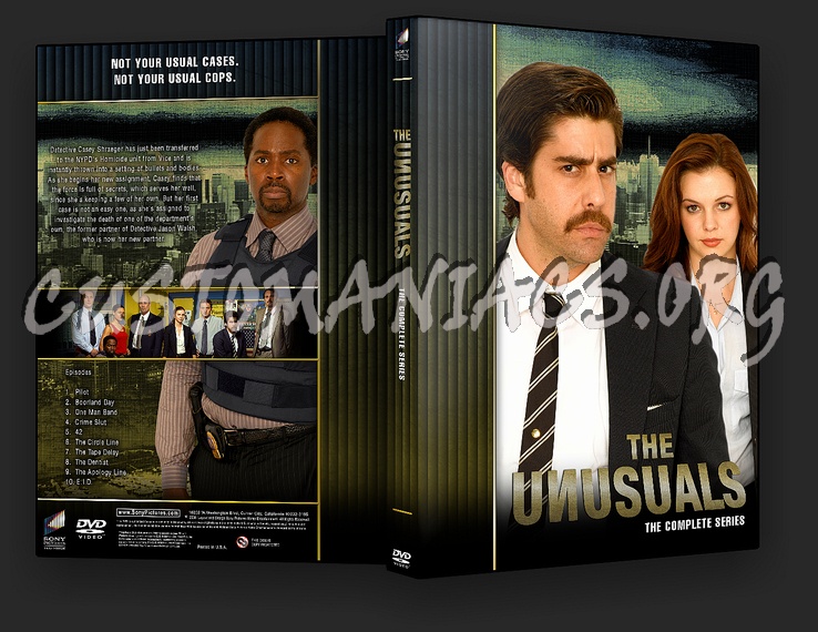 The Unusuals - TV Collection dvd cover
