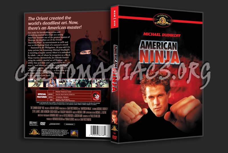 American Ninja dvd cover