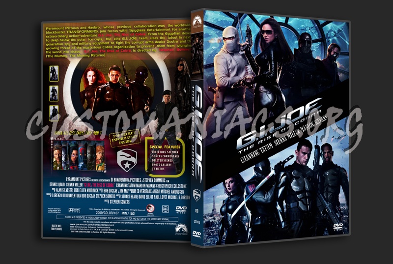 G.I.Joe The Rise of Cobra dvd cover