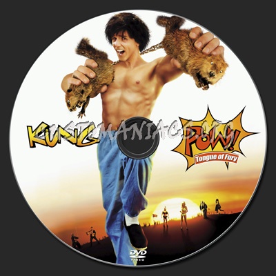 Kung Pow dvd label