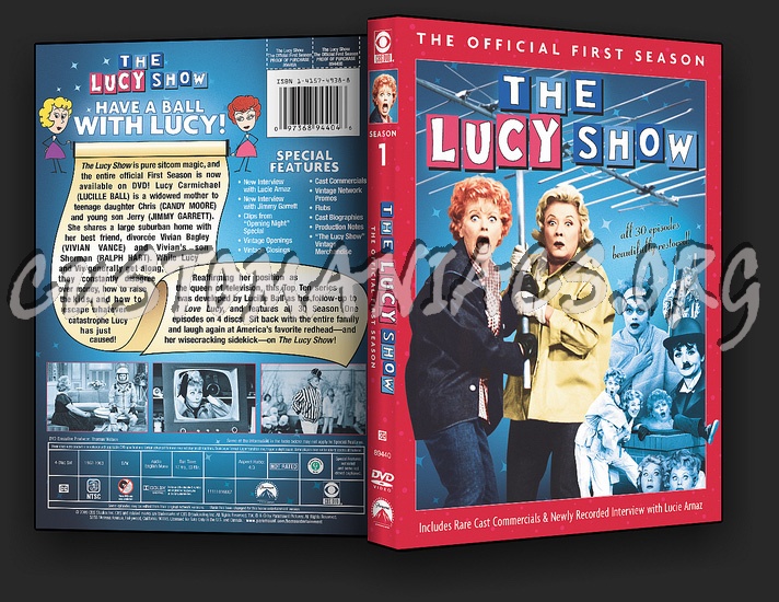 The Lucy Show Season 1 dvd cover