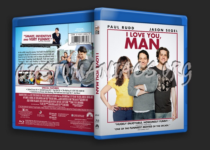 I Love You, Man blu-ray cover