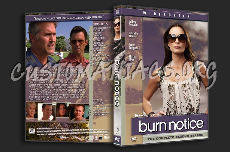 Burn Notice dvd cover