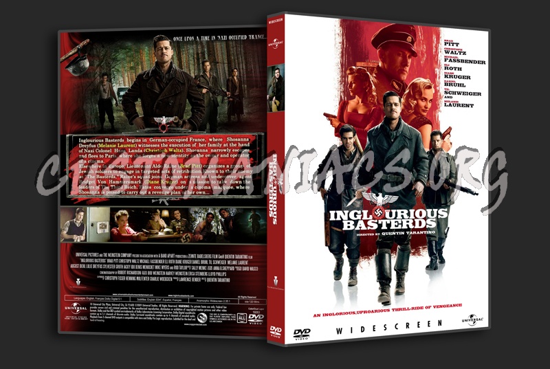 Inglourious Basterds dvd cover