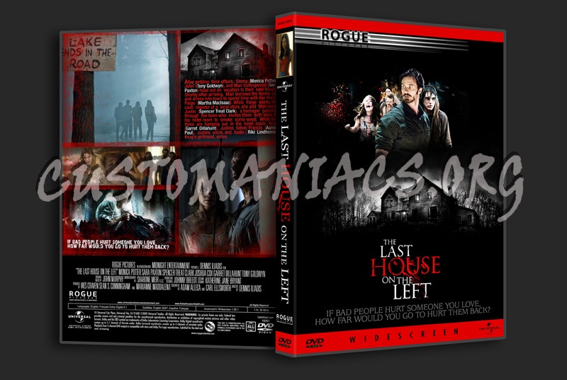 The Last House on the Left dvd cover