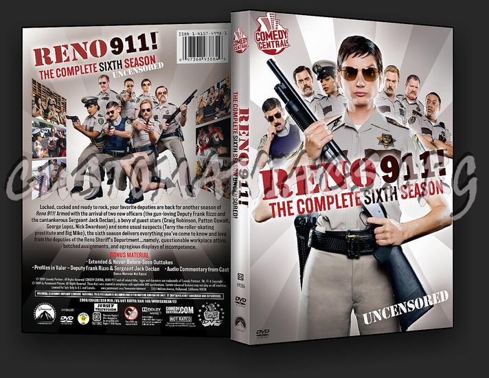 Reno 911 Season 6 dvd cover