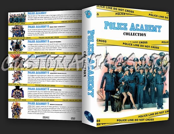 Police Academy Collection dvd cover