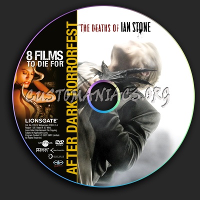 The Deaths of Ian Stone dvd label