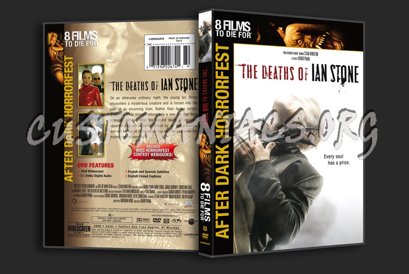 The Deaths of Ian Stone dvd cover