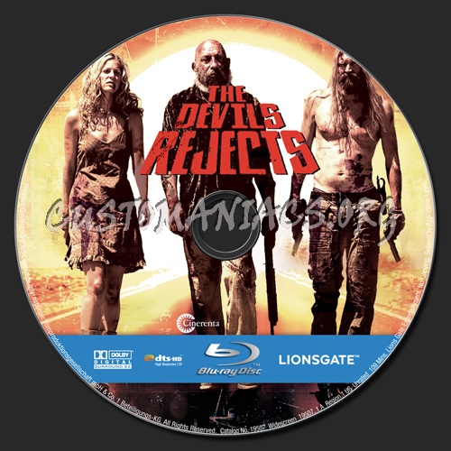 The Devil's Rejects blu-ray label