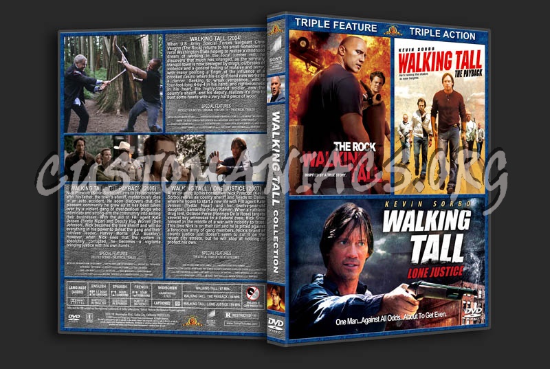 Walking Tall Trilogy dvd cover