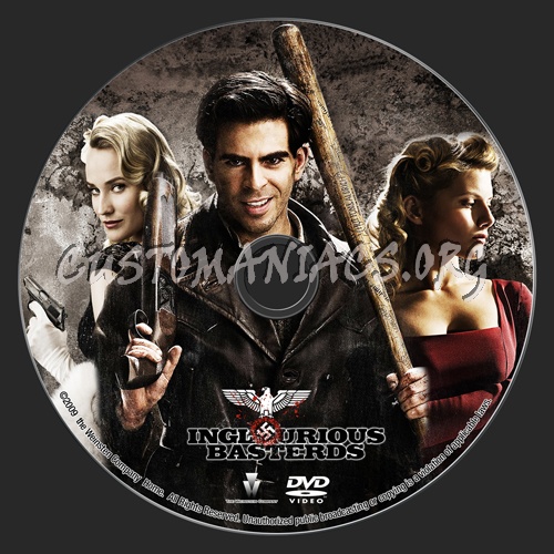 Inglourious Basterds dvd label