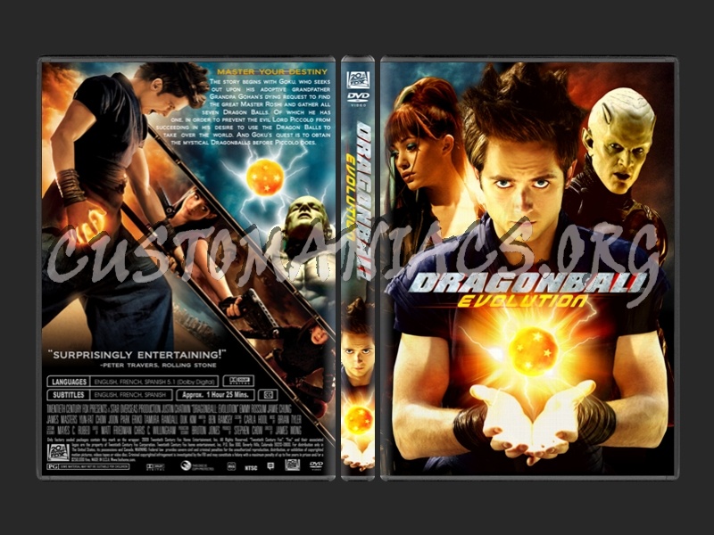 Dragonball Evolution dvd cover