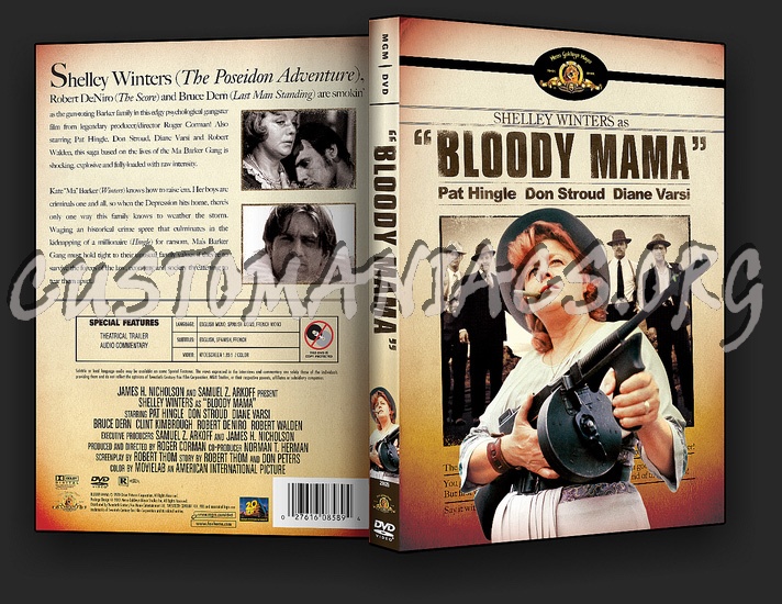 Bloody Mama dvd cover