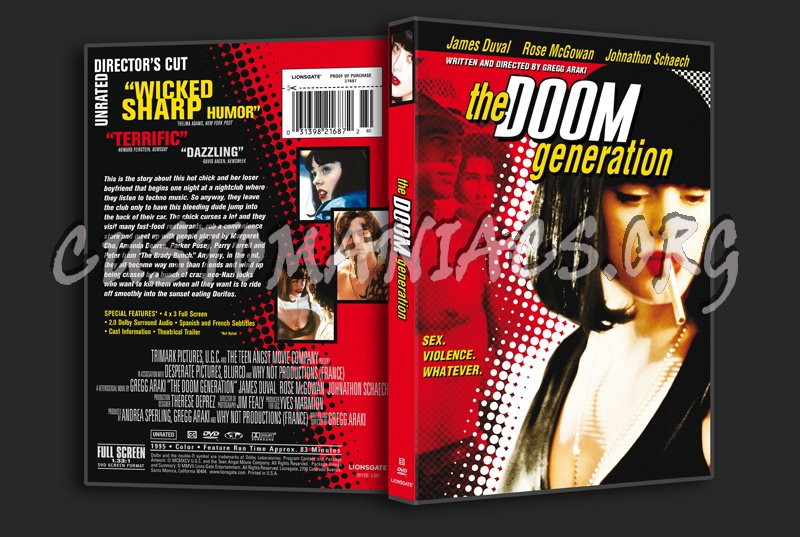The Doom Generation dvd cover