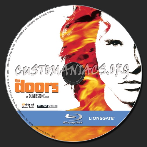 The Doors blu-ray label