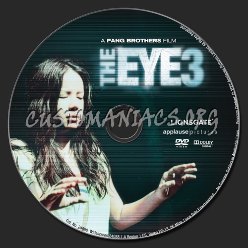 The Eye 3 dvd label