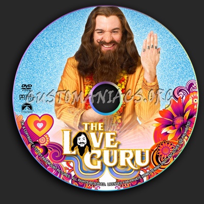 The Love Guru dvd label