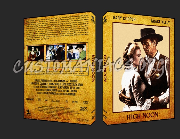 High Noon 1952 dvd cover