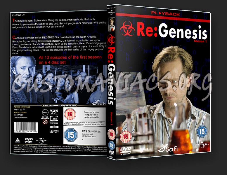Re:Genesis dvd cover