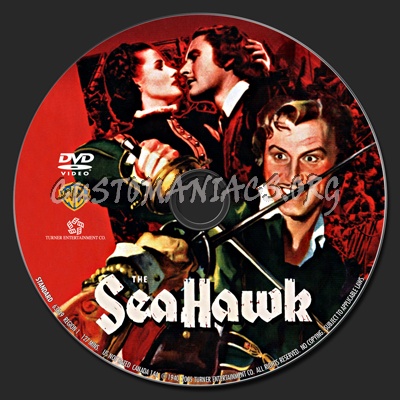 Sea Hawk, The dvd label