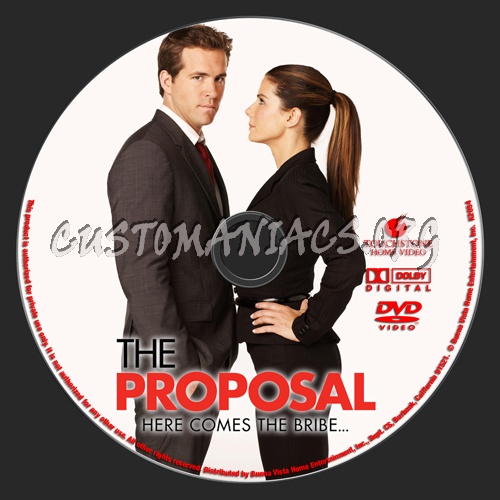 The Proposal dvd label