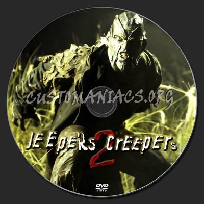 Jeepers Creepers 2 dvd label
