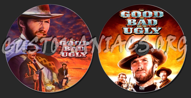 The Good, Bad and the Ugly dvd label