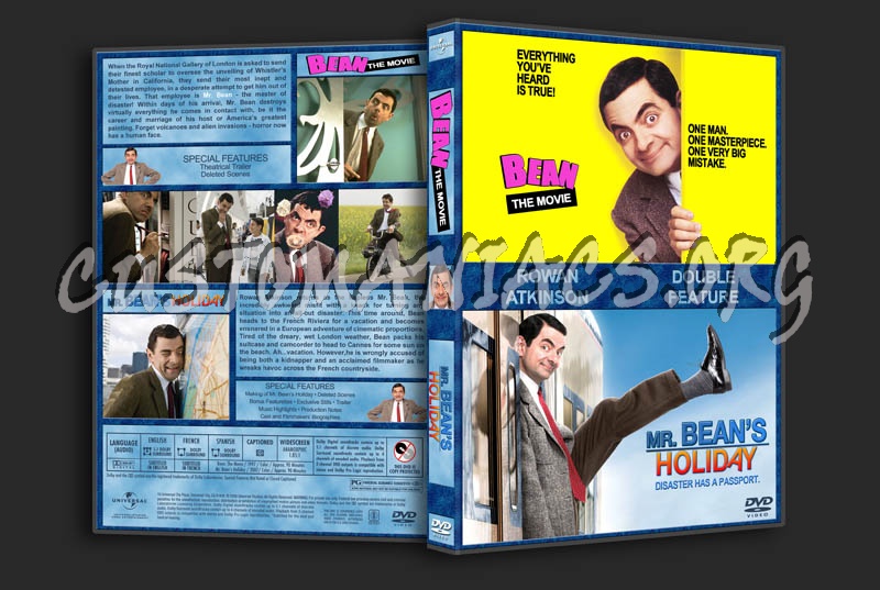 Mr. Bean Double Feature dvd cover