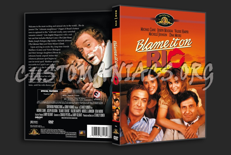 Blame It On Rio dvd cover