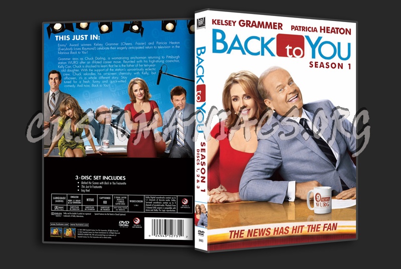 Back To You Season 1 dvd cover