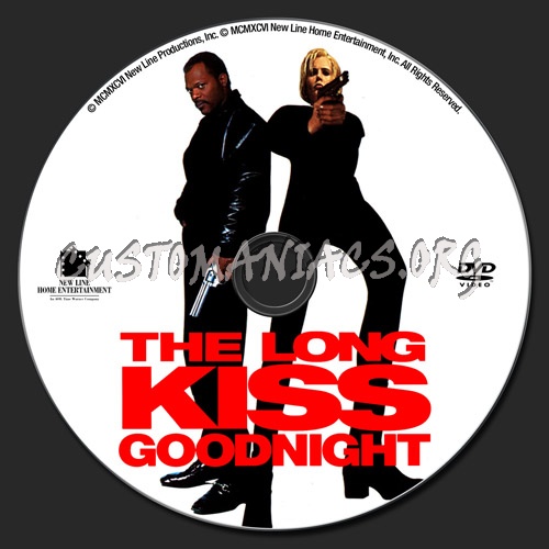 The Long Kiss Goodnight dvd label
